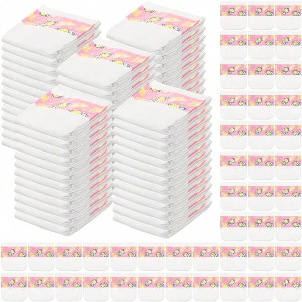 10pcs Baby Doll Diapers Reborn Doll Diaper Refill Pack For 18-24 Inch Newborn Doll Accessories Underwear, Suitable For 6 Years Old And Above, Doll Not Included