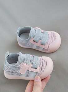 Nuevos Zapatos Deportivos Antideslizantes Con Malla Transpirable En Las Suelas De Gelatina Para Niños Y Niñas De 6 Meses A 3 Años De Edad En La Etapa De Aprendizaje A Caminar En La Primavera/verano De Este Año