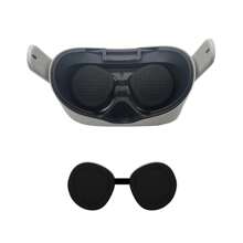1 miếng đệm mặt nạ mắt silicon Oculus Quest 2, chống bụi, chống trầy xước, chống mồ hôi, chống trượt - màu đen - Xem 1
