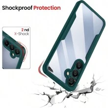 Hadaasi 1个绿色防震360度全包覆TPU+PC双层亚克力保护壳，兼容三星Galaxy S26 Ultra/S26 Plus/S26/M36/S25 FE、苹果17 Pro/17 Pro Max/17 Air/17、OPPO Reno 14 Pro、荣耀400/400 Pro/400 Lite、OPPO Reno 14 F、Infinix Hot 60 Pro/Hot 60 Pro+、红米15C - 綠色 - 查看 6