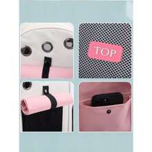 Pet Soft-Sided Carriers - 粉色 - 查看 3