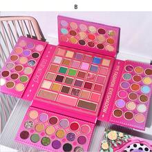 1入組KEVIN&COCO 105色眼影盤，霧面和閃爍，高色素化妝盤，提亮膚色和修正色彩 - 多色 - 查看 3