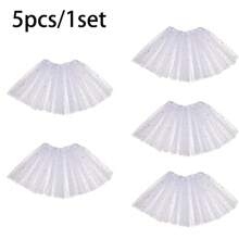 1pc/3pcs/5pcs Neon 80s Tutu Skirt, 3-Layers, For Princess Dress Up, Party, Performance, Christmas, Festival, Mardi Gras, Ballet Performance, Party Gift - Mesh Tutu Skirt - View 60