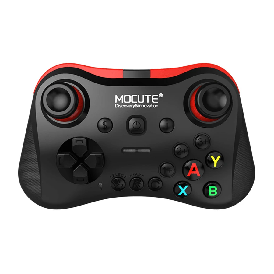 Controlador de juego Mocute 056 para Android/VR, control remoto PUGB L1 R1 joystick móvil para teléfono celular, PC y Smart TV Box - Negro - Ver 1