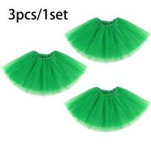 1pc/3pcs/5pcs Neon 80s Tutu Skirt, 3-Layers, For Princess Dress Up, Party, Performance, Christmas, Festival, Mardi Gras, Ballet Performance, Party Gift - Mesh Tutu Skirt - View 50