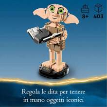 LEGO Lego Harry Potter: Set di costruzione Dobby l'elfo domestico (LEGO 76421)