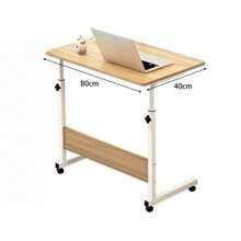 AYYDS Walnut Bedside Table Lifting Table, Height Adjustable Bedside Table, Suitable For Sofa Table, Bedroom, Simple Movable Movable Table, Lazy Artifact