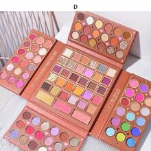 1入組KEVIN&COCO 105色眼影盤，霧面和閃爍，高色素化妝盤，提亮膚色和修正色彩 - 多色 - 查看 5