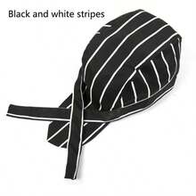 1pc, Adults Chef Hat, Chef Cap For Men Women, Adjustable Cooking Hat With Elastic Band, Reusable Chefs Hat, Professional For Kitchen Coffee Restaurant Food Service, Kitchen Supplies - Multicolor - View 9