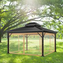 Patio Gazebos - Brown - View 10