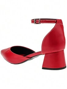 Women Pumps - Rojo - Ver 5