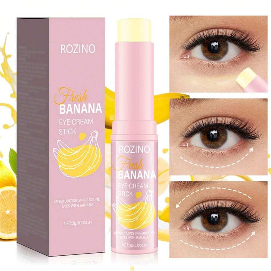 3g Banana Eye Cream Stick, Brighten Eye Contours, Add Radiance To Eyes