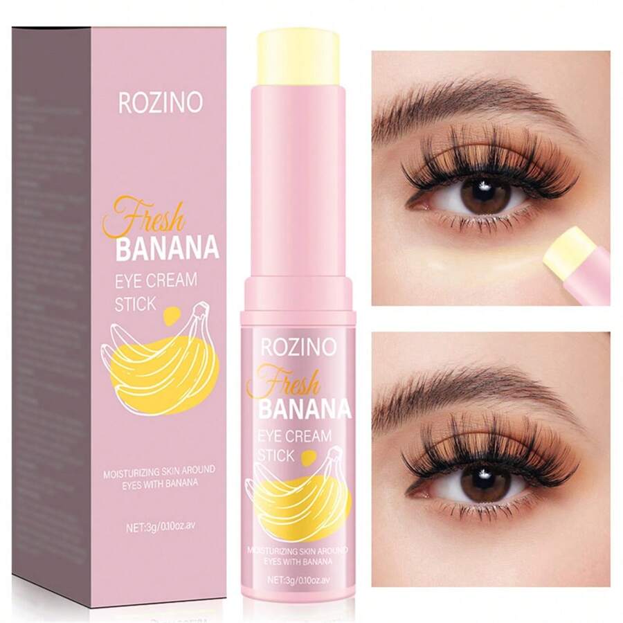 3g Banana Eye Cream Stick, Brighten Eye Contours, Add Radiance To Eyes