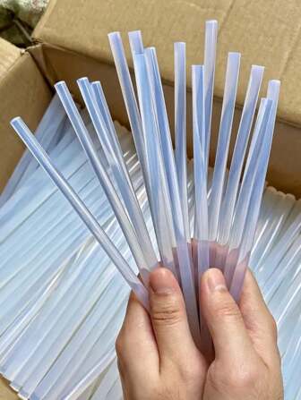 50pcs Mini Ultra-Clear Hot Melt Glue Sticks, 0.27 X 3.95in Smooth Transparent Adhesive, Odorless, Strong, Suitable For Most Glue Guns, DIY, Crafts, Wood Workshops, Plastics,Tool Accessories