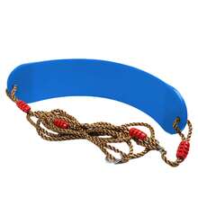 EVA板搖椅，適用於戶外娛樂和健身，可調節的繩索，2M * 70CM，適用於成人露營用品 - 藍色 - 查看 8