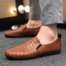 Summer Fashionable Men Slip-On Casual Shoes, Wear-Resistant & Anti-Slip, Runs Small By One Size