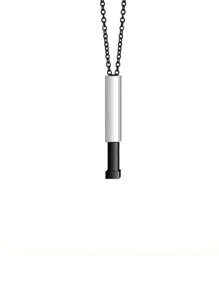 Collar de barra cuadrada personalizado con nombre grabado, joyería de acero inoxidable para mujeres y regalo familiar