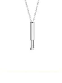 Collar de barra cuadrada personalizado con nombre grabado, joyería de acero inoxidable para mujeres y regalo familiar