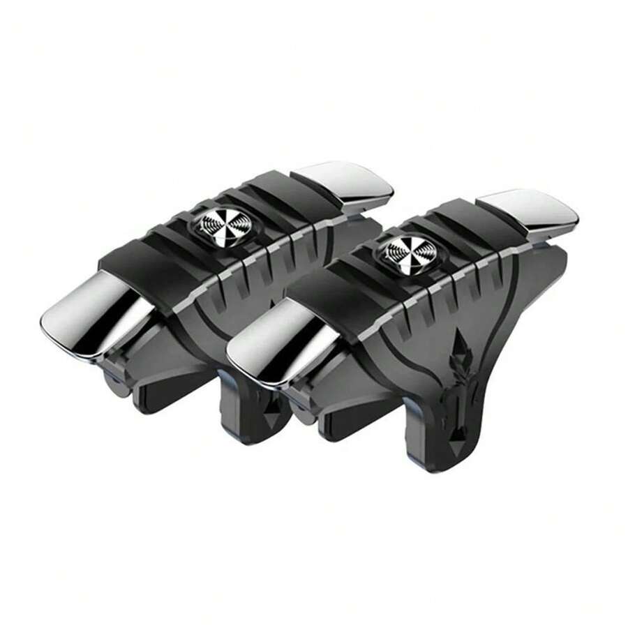 Gamepad Gatillos F01 Botones L1 R1 Celular De Pulso para Juegos - Negro - Ver 1