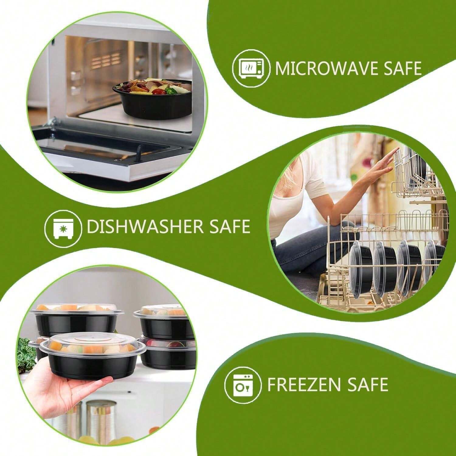 Dietary Preparation Containers Reusable Food Storage Containers With