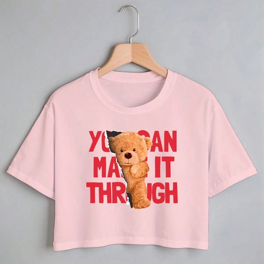 Women T-Shirts - 淺粉色 - 查看 1