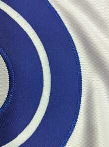 Customized Name & Number Boyfriend Style Men's Embroidered Baseball Jacket, Toronto Blue & White V-Neck Personalized Short Sleeve Button-Down Shirt, Suitable For Party, Game, Training And Sports, Size S-XXL - White - View 4