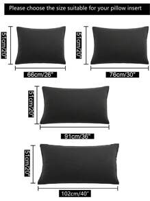 1 枕頭套,柔軟 1800 系列超細纖維枕套,附拉鍊 - 寶藍色 - 查看 2