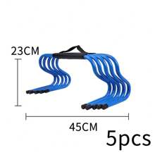 Estante de obstáculos, estante de vallas, combinación de estante de vallas pequeñas para campo, equipo de entrenamiento de fútbol, ejercicio de fitness físico, estante de vallas