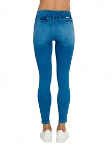 Jeans pespunte en pretina - Stonemed - Ver 2