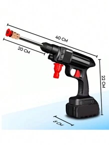 Portable And Multipurpose High Pressure Car Washer - Black - View 10