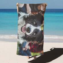 Personalized Picture Collage Beach Towel, Custom Towel - Photo Towel - Photo Collage Towel - Custom Beach Towel ,Family Holiday Beach Towel