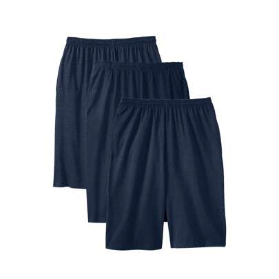 KingSize Men's Big  Tall Lightweight Extra Long Jersey Shorts