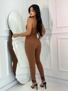 Women Jumpsuits - Rỉ Nâu - Xem 5