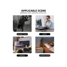 Mini Wifi Camera 1080p Hd Night Vision, Motion Detection, Remote Monitoring, 160° Wide Angle, Micro Diy Setup, Infrared Night Vision (Without Visible Light) - Black - View 10