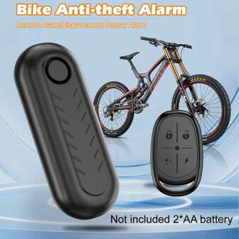 EMASTIFF Wireless Bicycle Alarm Remote Control Waterproof Electric Motorcycle Scooter Bike Security Protection Anti Theft Alarms