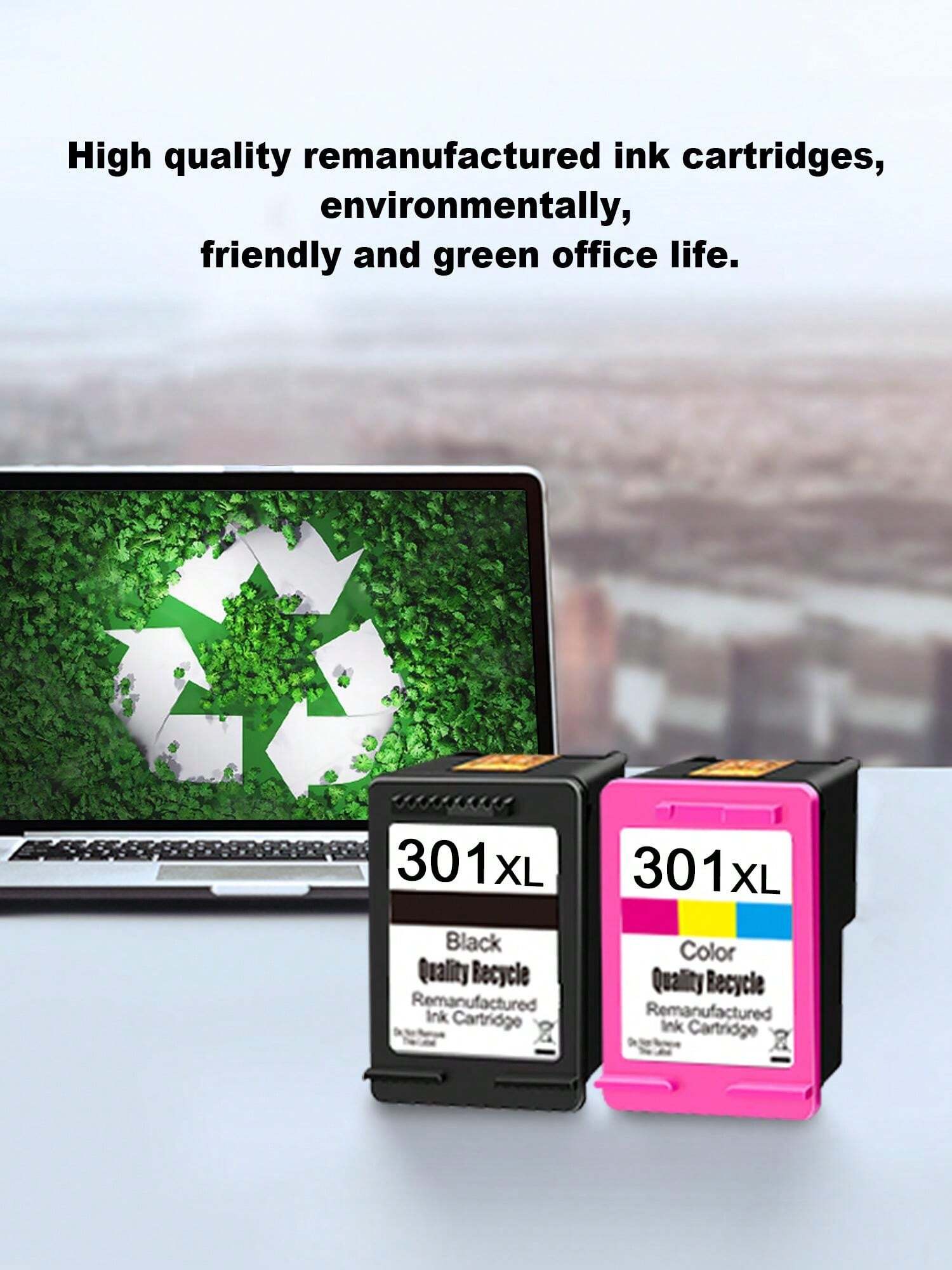 CARTUCCIA COLOR 301XL PER HP DESKJET 2000 2050 2050A 2050S 2054A - Foto 12