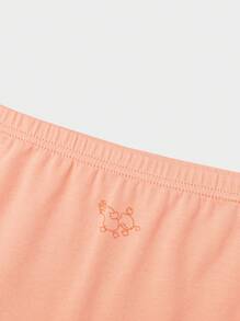 Balabala 青少年女孩内裤：儿童平角短裤，3 条装，适合幼儿和儿童，无楔形 - 紅白色 - 查看 3