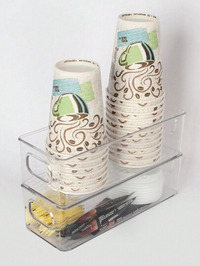 1pc (10.03in/10.11in) Drawer Storage Box, Kitchen Fresh-Keeping Box, Vegetable And Fruit Storage Box, Refrigerator Egg Box, Can Be Refrigerated Or Frozen, With A Pull-Out Design For Easy Access, Suitable For Households, Hotels, Restaurants, Refrigerators, Etc