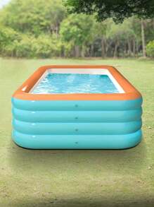 4層充氣泳池，全尺寸加厚充氣泳池，成人用，戶外，花園，後院 - 彩色 - 查看 5