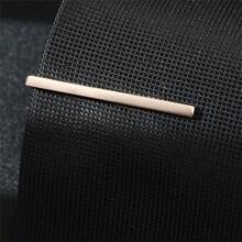 1pc Tie Clip Classic Slim Design Non-Damaging Tie Clip, Versatile Accessory Suitable For Men's Daily Wear