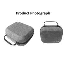 FICEP Oculus Quest 2/Meta Quest 3/Pico 4專用袋，可攜式VR頭戴顯示器收納盒，硬質EVA收納盒袋 - 灰色 - 查看 10