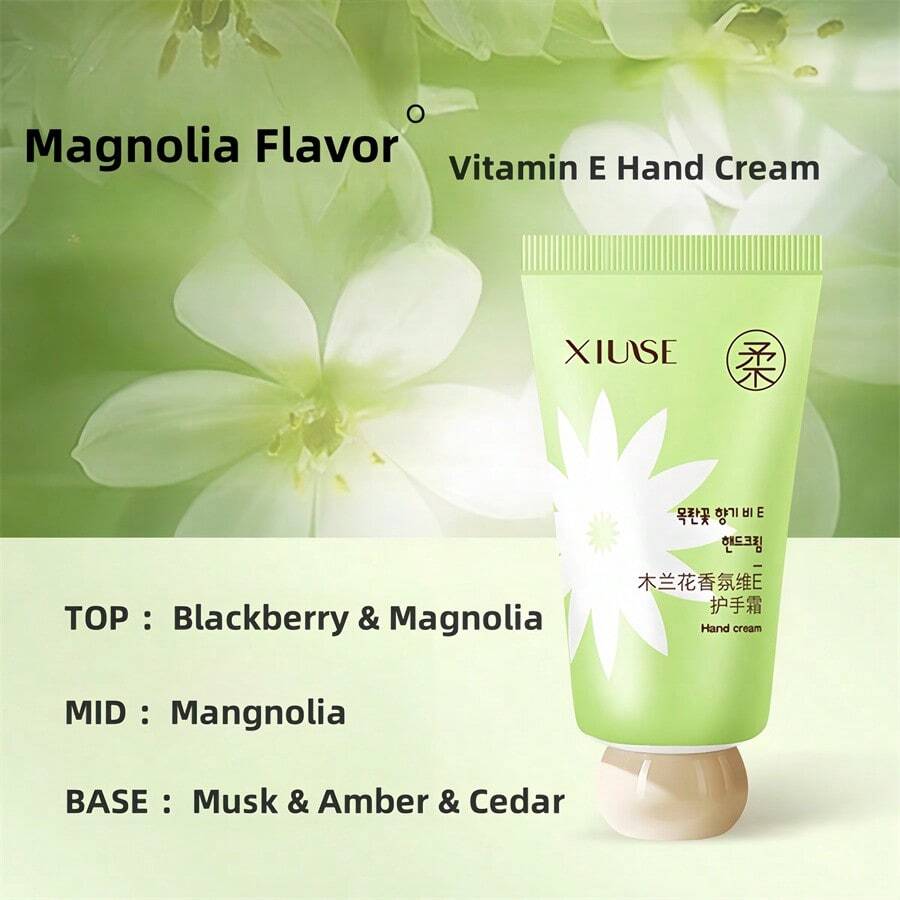 30g Vitamin E Hand Cream, Mini Portable Moisturizing And AntiDrying