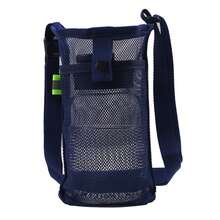 1入組水杯保護套，網紋對角帶，便攜式水瓶袋，保溫杯套 - 彩色 - 查看 5