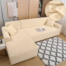 Sofa Slipcovers - Beige Yellow - View 7