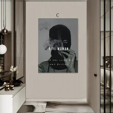 1入組黑白和多彩的世界黑白油畫印刷海報，復古汽車油畫現代藝術抽象人物海報，適用於臥室客廳走廊的理想禮物牆藝術品，無畫框 - 彩色 - 查看 7