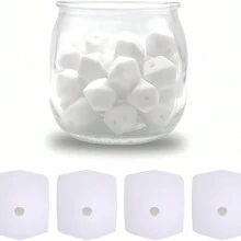 20pcs 14mm Hexagon Silicone Beads Loose Beads Charms For Necklace Bracelet DIY Crafts Keychain Making Accessories - Bead - View 11