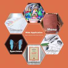 100 pièces de pochettes de plastification transparentes format A4, feuilles de plastification de 12,2 * 8,7 pouces, épaisseur de 3 mm, 100 feuilles, fournitures scolaires pour la rentrée scolaire