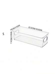 1入組(10.03/10.11英寸)抽屜式儲物箱，廚房保鮮盒，蔬菜和水果儲物盒，冰箱蛋盒，可冷藏或冷凍，帶有抽屜式設計，方便拿取，適用於家庭、旅館、餐廳、冰箱等 - 白色 - 查看 14