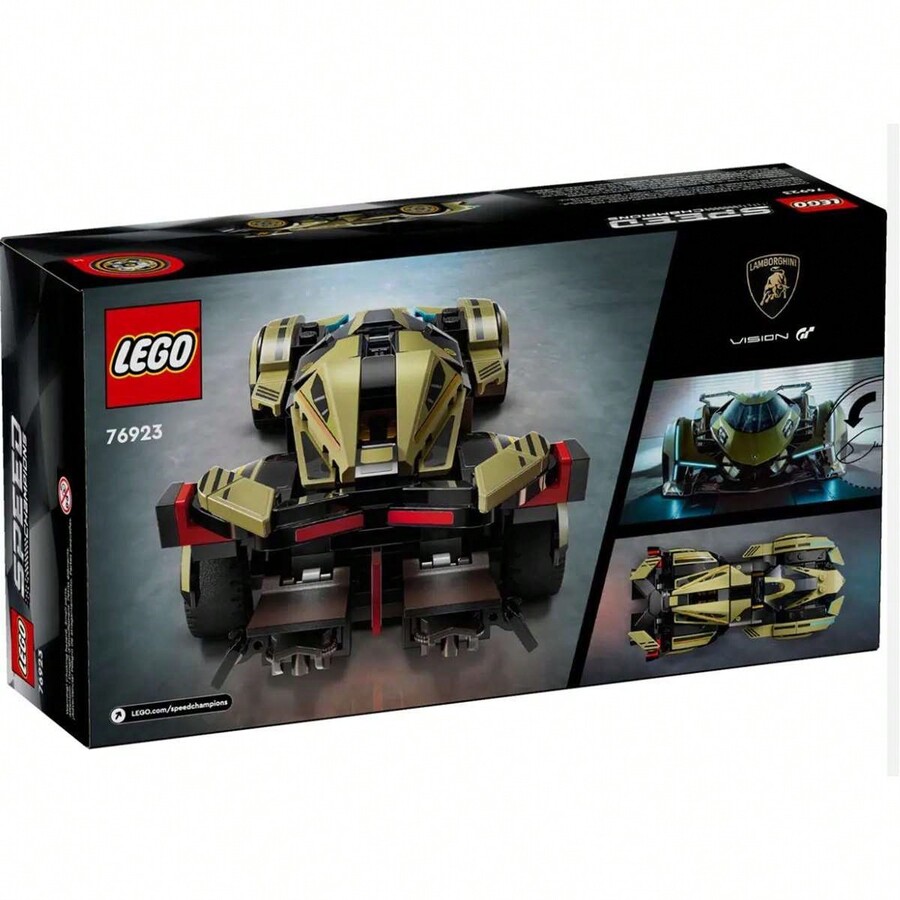 LEGO Coffret de construction Supercar Lamborghini Lambo V12 Vision GT Lego Speed Champions 