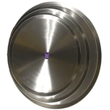 Pizza Baking Pan & Pizza Molds - Silver - View 1